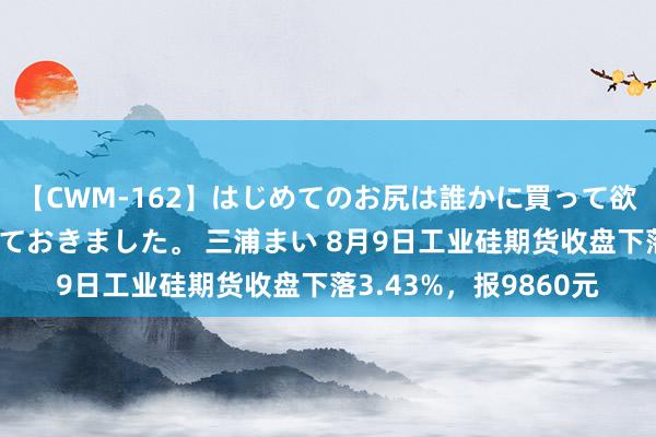 【CWM-162】はじめてのお尻は誰かに買って欲しくて今日までとっておきました。 三浦まい 8月9日工业硅期货收盘下落3.43%，报9860元